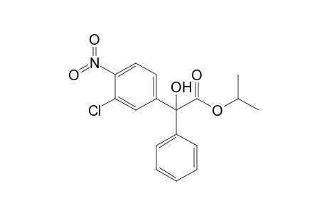 iso-Propyl .alpha.-hydroxy-.alpha.-(3-chloro-4-nitrophenyl)phenylacetate