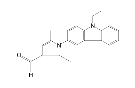 2,5-dimethyl-1-(9-ethylcarbazol-3-yl)pyrrole-3-carboxaldehyde