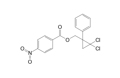 [(2,2-Dichloro-1-phenylcyclopropyl)methyl] p-nitrobenzoate