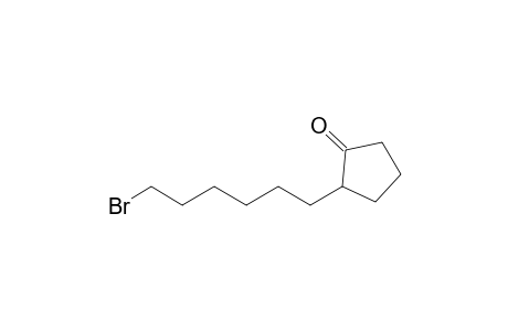 2-(6-Bromohexyl)cyclopentanone