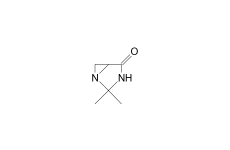 3,3-Dimethyl-aziridino(1,2-C)imidazolidin-5-one