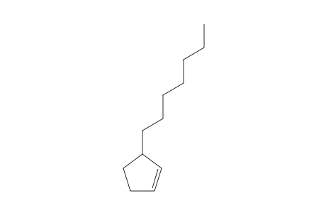 3-Heptylcyclopentene