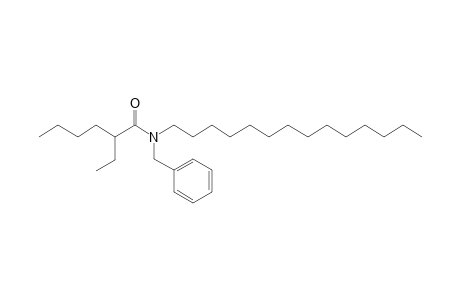 Hexanoylamide, 2-ethyl-N-benzyl-N-tetradecyl-