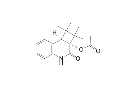 cis-2a-(Acetyloxy)-2,2a,4,8b-tetrahydro-1,1,2,2-tetramethylcyclobuta[c]quinolin-3(1H)-one