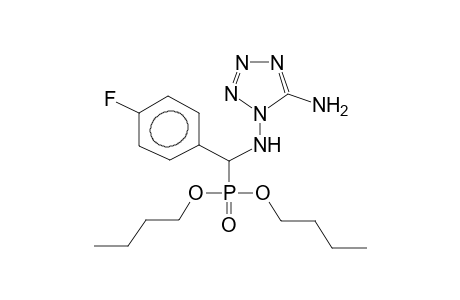 O,O-DIBUTYL[4-FLUOROPHENYL(5-AMINOTETRAZOL-1-YLAMINO)METHYL]PHOSPHONATE