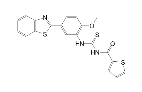 N-[5-(1,3-benzothiazol-2-yl)-2-methoxyphenyl]-N'-(2-thienylcarbonyl)thiourea