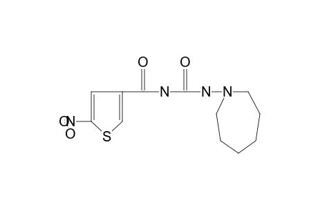 1-(hexahydro-1H-azepin-1-yl)-3-(5-nitro-3-thenoyl)urea