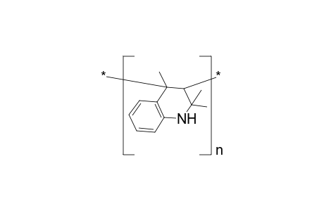 Polymer 2,2,4-trimethyl-1,2-dihydroquinoline