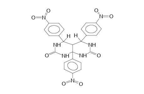 2,7-DIOXO-4,5,8'-TRIS(PARA-NITROPHENYL)DECAHYDROPYRIMIDINO[4,5-D]PYRIMIDINE