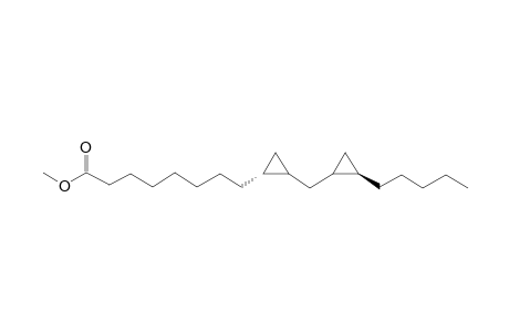 Cyclopropaneoctanoic acid, 2-[(2-pentylcyclopropyl)methyl]-, methyl ester, trans,trans-