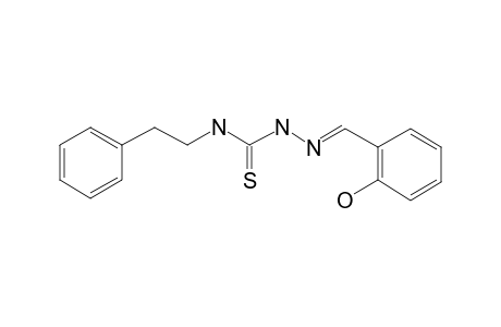 N1-Phenethyl-2-(2-hydroxybenzylidene)hydrazine-1-carbothioamide