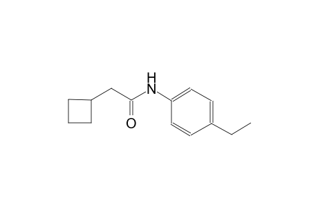 2-Cyclobutyl-N-(4-ethyl-phenyl)-acetamide