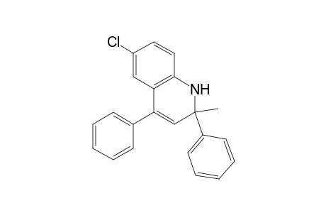 (+/-)-6-CHLORO-1,2-DIHYDRO-2-METHYL-2,4-DIPHENYLQUINOLINE
