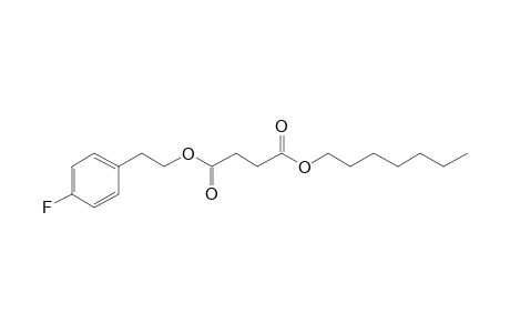 Succinic acid, 4-fluorophenethyl heptyl ester