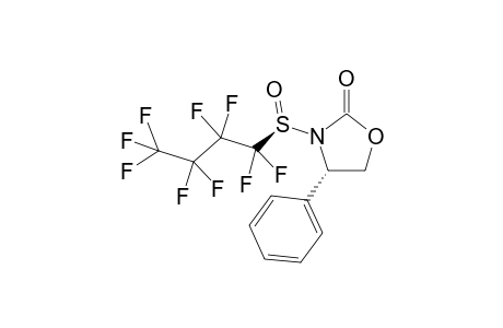 (Rs,Sc)-4-Phenyl-N-(nonafluorobutanesulfinyl)oxazolidin-2-one