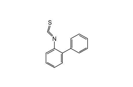 Isothiocyanic acid, 2-biphenylyl ester