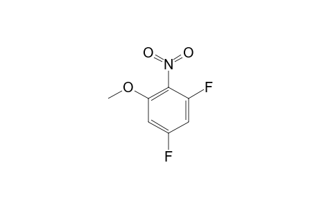 3,5-DIFLUORO-METHOXY-2-NITRO-BENZENE