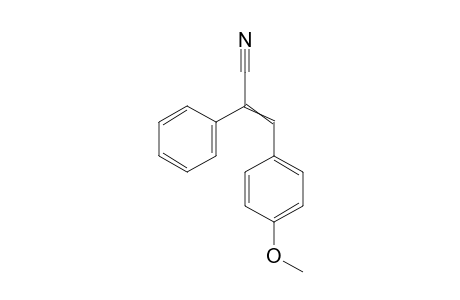 3-(p-Methoxyphenyl)-2-phenylacrylonitrile