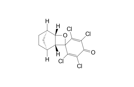 (1'-ALPHA,2'-BETA,5'-BETA,6'-ALPHA)-2,3,5,6-TETRACHLOROSPIRO-[CYCLOHEXA-2,5-DIENE-1,4'-[3]-OXATRICYCLO-[4.2.1.0(2,5)]-NONAN]-4-ONE