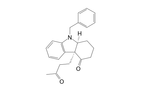 cis-4a-(3-Oxobutyl)-9-benzyl-2,3,4,4a,9,9a-hexahydro-1H-carbazol-4-one