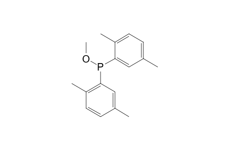 Phosphinous acid, bis(2,5-dimethylphenyl)-, methyl ester