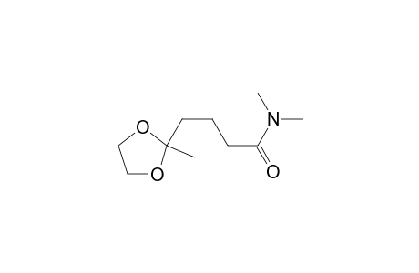 1,3-Dioxolane-2-butanamide, N,N,2-trimethyl-