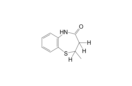 2,3-dihydro-2-methyl-1,5-benzothiazepin-4(5H)-one