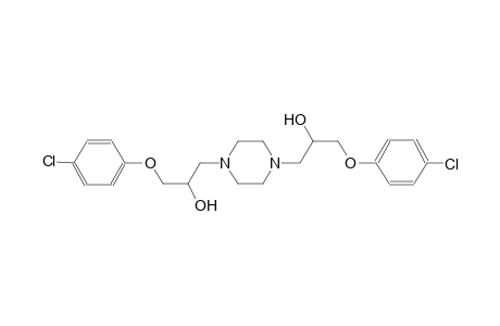 1,4-Piperazinediethanol, alpha~1~,alpha~4~-bis[(4-chlorophenoxy)methyl]-