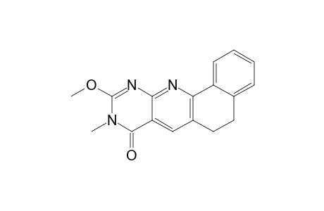 10-Methoxy-9-methyl-5,6-dihydro-9H-benzo[h]pyrimido[4,5-b]quinolin-8-one