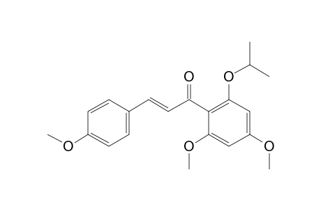 2'-(Isopropyl)oxy-4,4',6'-trimethoxychalcone (isomer 1)