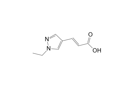 (2E)-3-(1-ethyl-1H-pyrazol-4-yl)-2-propenoic acid