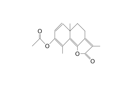 3-Acetoxy-eudesma-1,3,5,7(11)-tetraen-6,12-olide
