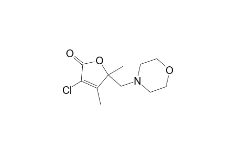 3-Chloro-2,5-dihydro-4,5-dimethyl-5-[(4-morpholino)methyl]-2-furanone