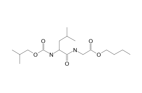 L-Leucylglycine, N-isobutoxycarbonyl-, butyl ester