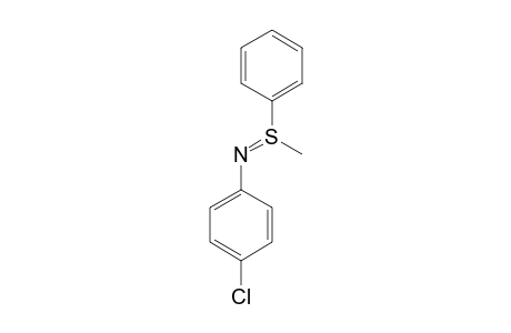 N-(PARA-CHLORPHENYL)-S-METHYL-S-PHENYL-SULFIMID