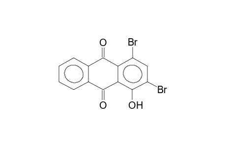 2,4-dibromo-1-hydroxy-9,10-anthraquinone