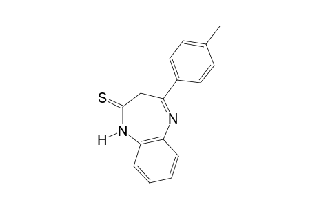 1,3-dihydro-4-p-tolyl-2H-1,5-benzodiazepine-2-thione