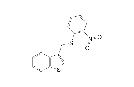 3-{[(o-nitrophenyl)thio]methyl}benzo[b]thiophene