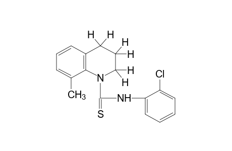 2'-chloro-3,4-dihydro-8-methylthio-1(2H)-quinolinecarboxanilide
