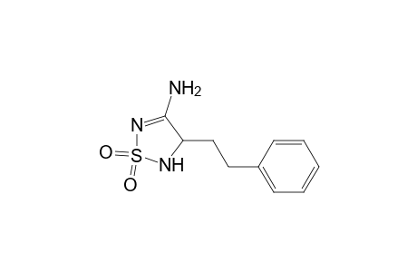 1,2,5-Thiadiazol-3-amine, 4,5-dihydro-4-(2-phenylethyl)-, 1,1-dioxide, (.+-.)-