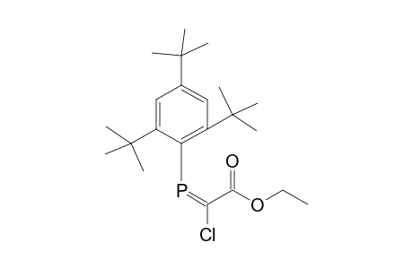 Ethyl (E)-2-Chloro-3-(2,4,6-tri-butylphenyl)-3-phospha-2-propenoate