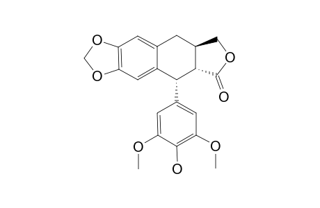 4'-DEMETHYLDEOXYPODOPHYLLOTOXIN