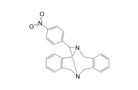 N,N'-(4-Nitro-phenyl-methano)-5,6,7,12,13,14-hexahydro-dibenzo(C,H)(1,6)diazecine