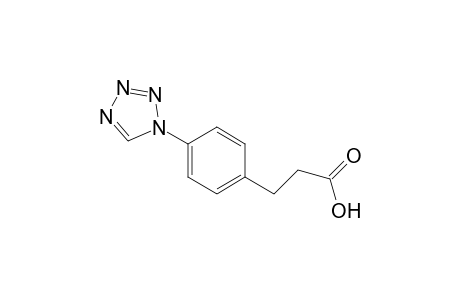 Benzenepropanoic acid, 4-(1H-1,2,3,4-tetrazol-1-yl)-