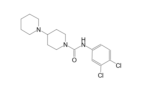 1-{[1,4'-bipiperidin]-1'-yl}-2-(3,4-dichlorophenyl)ethan-1-one