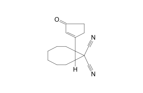 Bicyclo[6.1.0]nonane-9,9-dicarbonitrile, 1-(1-cyclopenten-3-on-1-yl)-