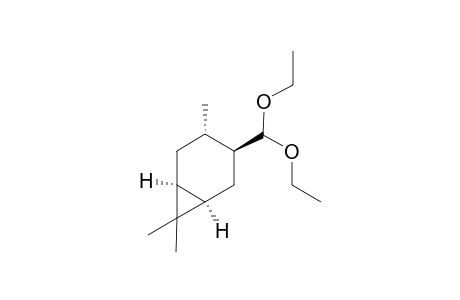 (Cis)-3-(diethoxymethyl)-4,7,7-trimethylbicyclo[4.1.0]heptane