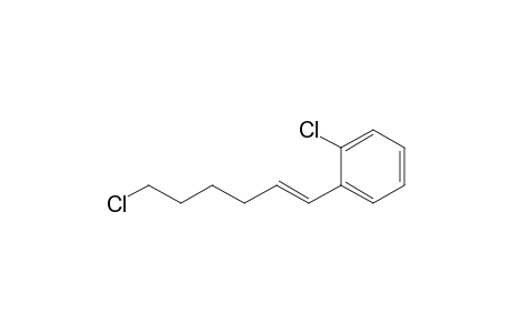 1-Chloranyl-2-[(E)-6-chloranylhex-1-enyl]benzene