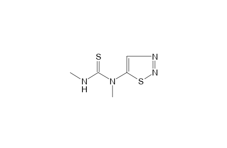 1,3-dimethyl-1-(1,2,3-thiadiazol-5-yl)-2-thiourea