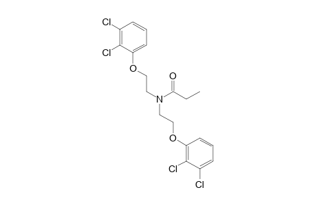 N,N-bis[2-(2,3-dichlorophenoxy)ethyl]propionamide